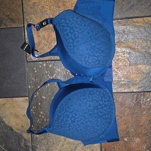 Torrid Deep Blue Animal Print Bra